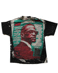 Vintage 1990's Mosquito Head Malcolm X T-Shirt