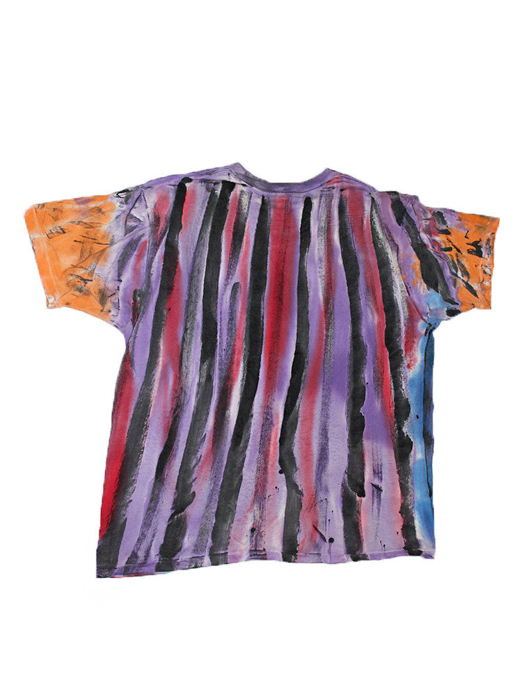 Vintage 90's King Crimson Inspired All Over Hand-painted Shirt