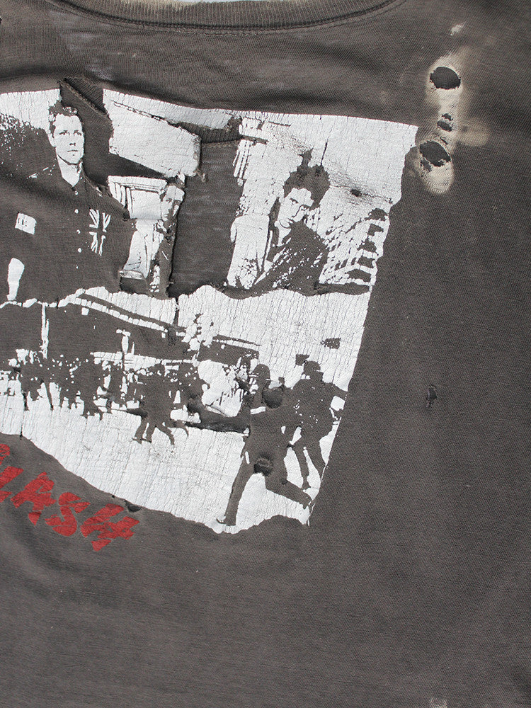 Vintage 70&#39;s 80&#39;s The Clash London Calling Thrashed T-shirt ///SOLD///