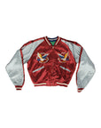 Vintage 50's Deadstock Japan Souvenir Satin Jacket Atomic Bomb Rare