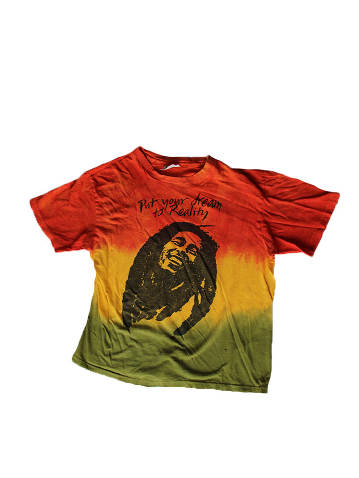Vintage 80's Bob Marley Tie Dye T-shirt