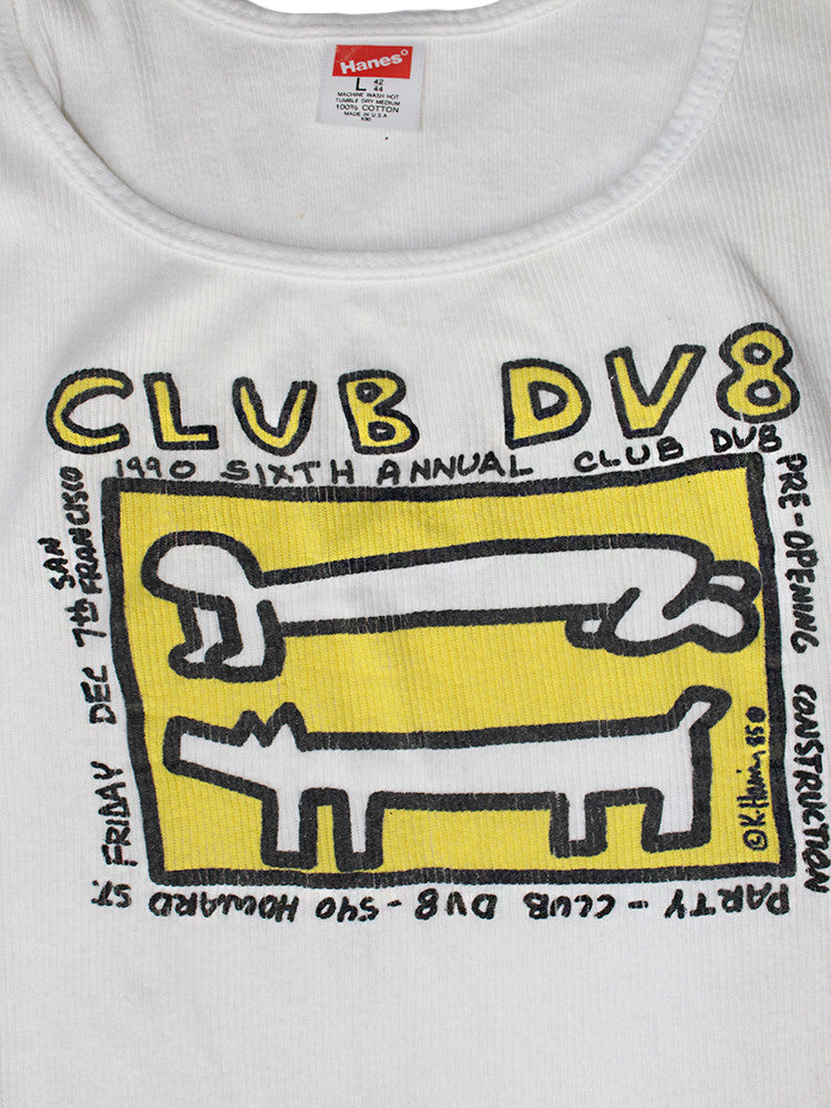 Vintage 90's Keith Haring Club DV8