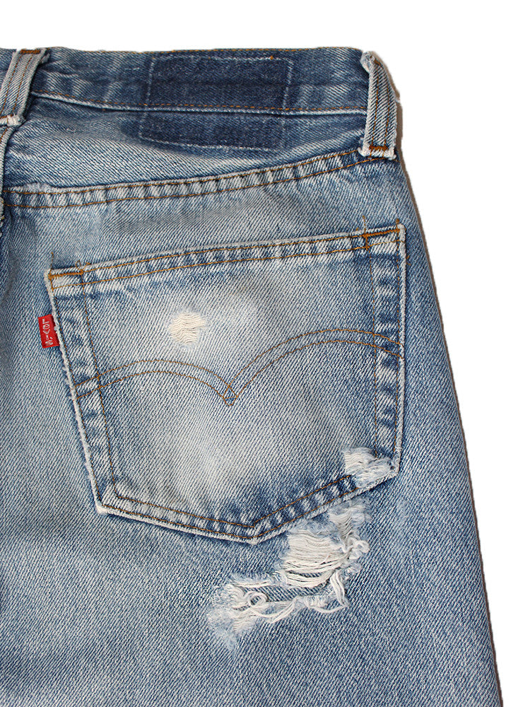 ALC-008 Blown Out Levi's 501 Made in USA///SOLD///