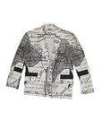 Vintage 80's Stephen Sprouse All over Print South Central LA Jacket