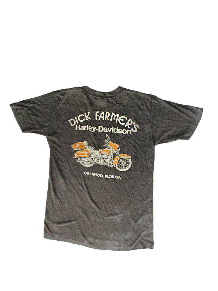 Vintage 80&#39;s Harley Davidson Thin V Engine T-shirt ///SOLD///