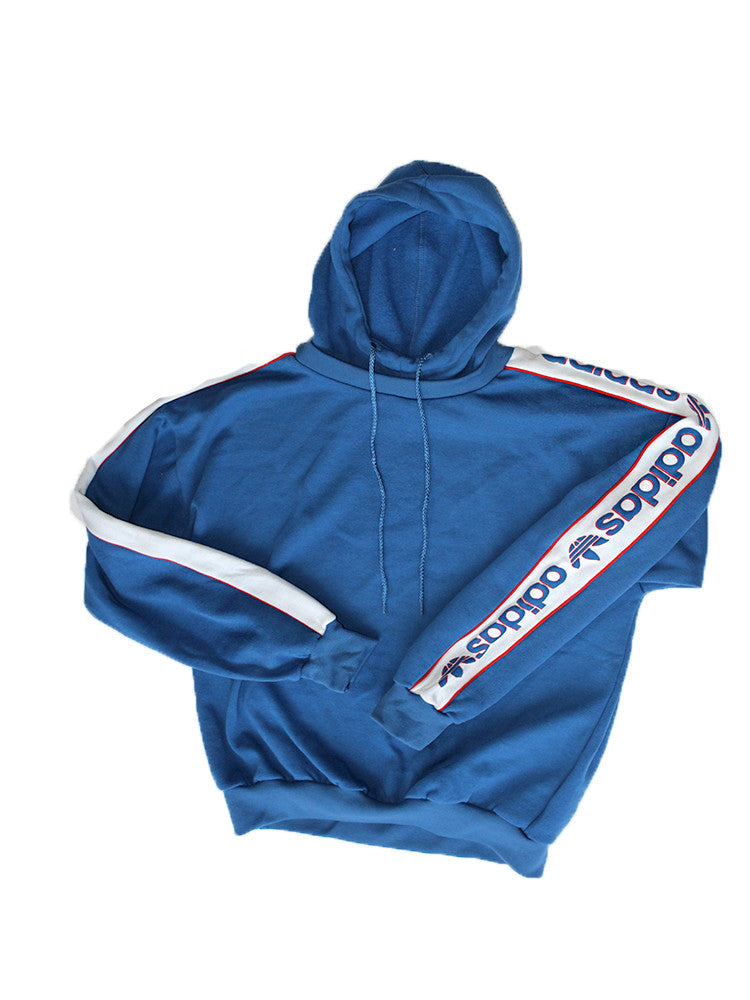 verlegen Factureerbaar Ontmoedigd zijn Vintage 90's ADIDAS Sleeve Logo Hoodie – Afterlife Boutique