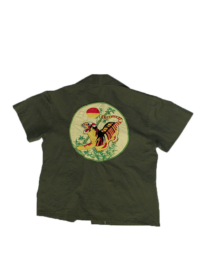 Vintage 60's Vietnam Slant Pocket Tiger Army Shirt