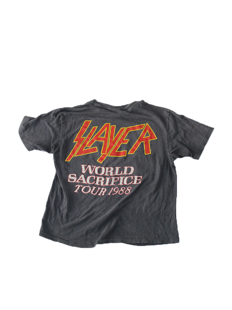 Vintage 80's Slayer World Sacrifice Tour