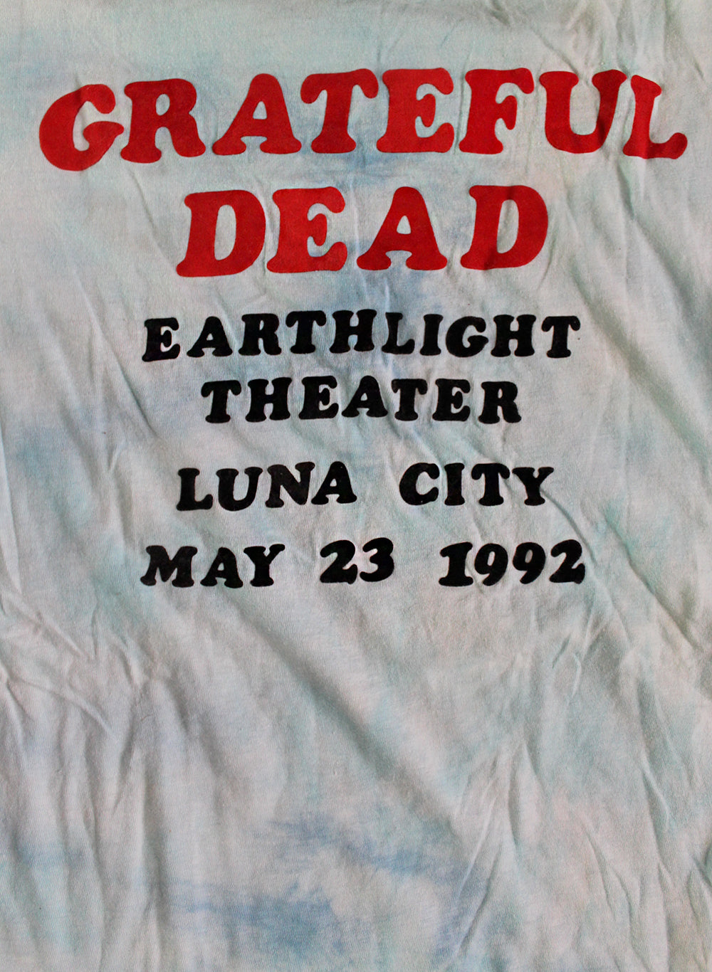 Vintage 70&#39;s Grateful Dead Fan Art 90&#39;s Luna City T-Shirt