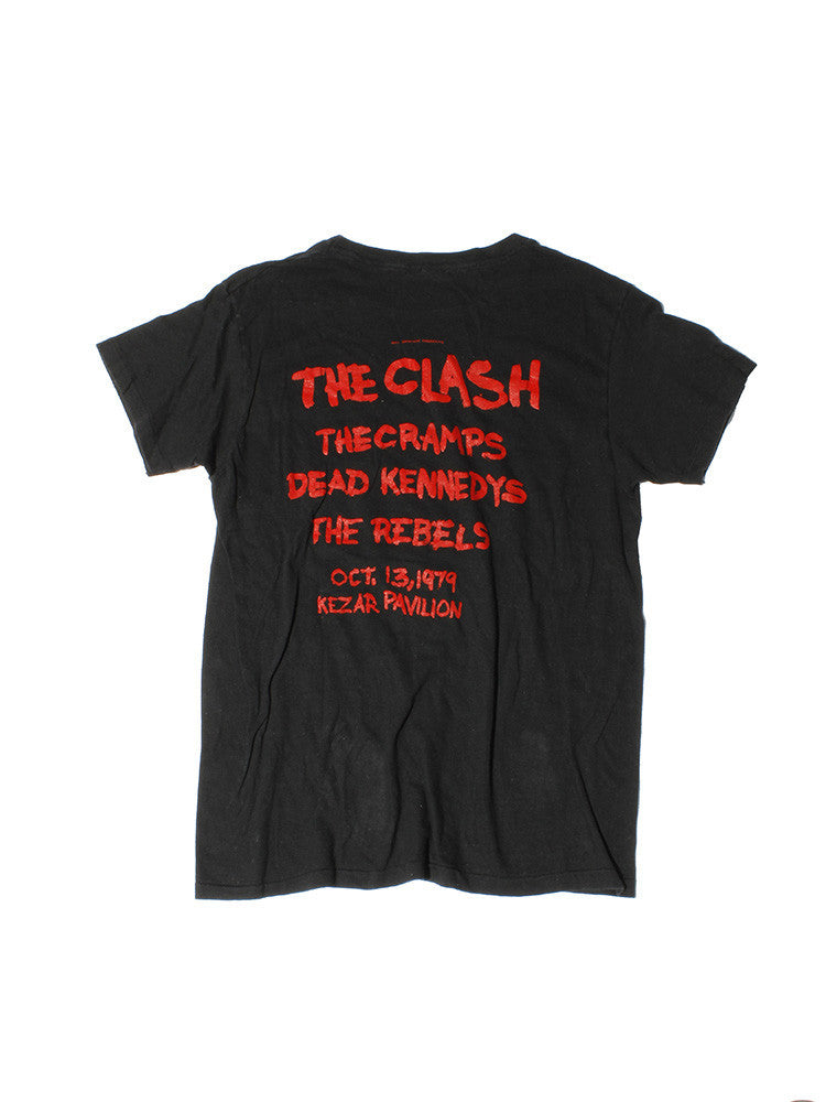 Vintage 1979 The Clash, Cramps, Dead Kennedys, Rebels T-Shirt