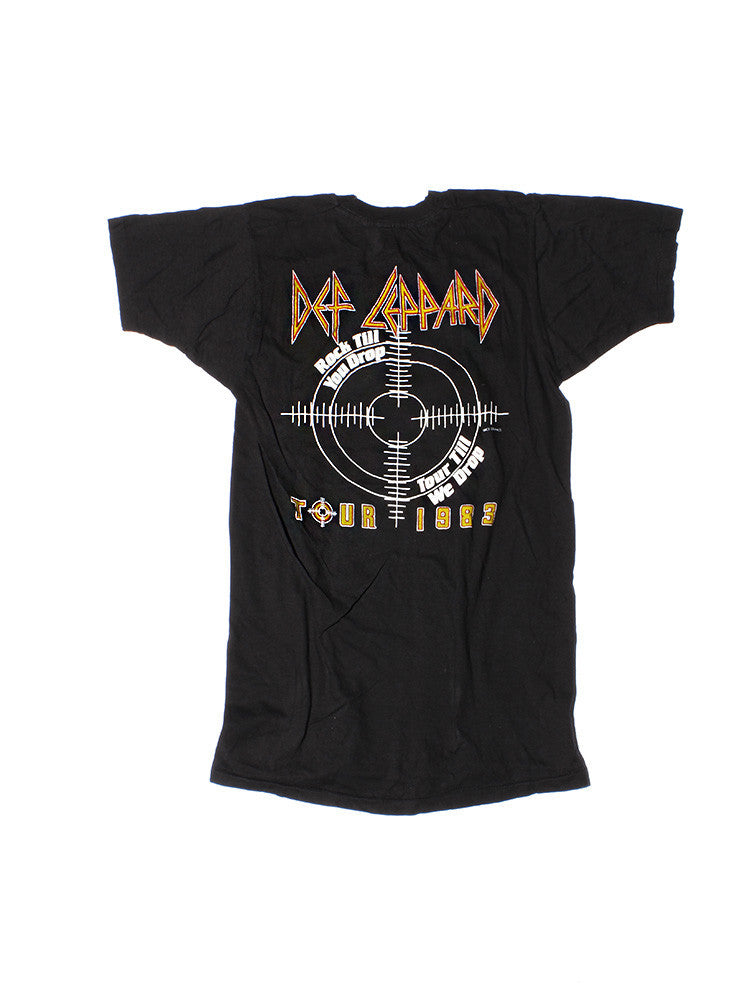 Def Leppard Pyromania Tour Vintage T-shirt 1983