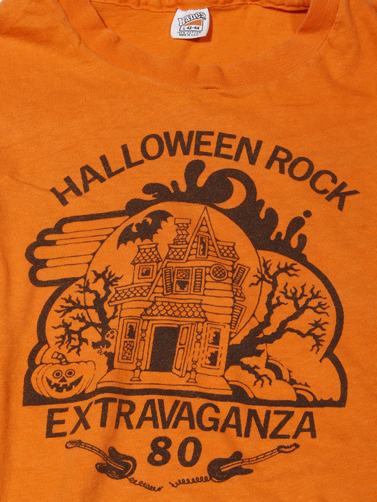 Halloween Rock Extravaganza Vintage T-Shirt 1980