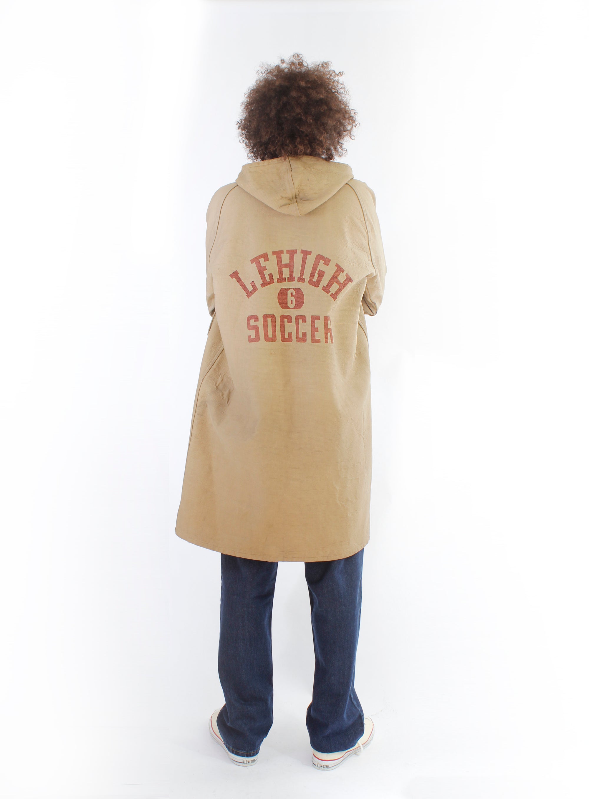 Vintage 30&#39;s Lehigh Soccer Blanket Lined &quot;D&quot; Pocket Jacket