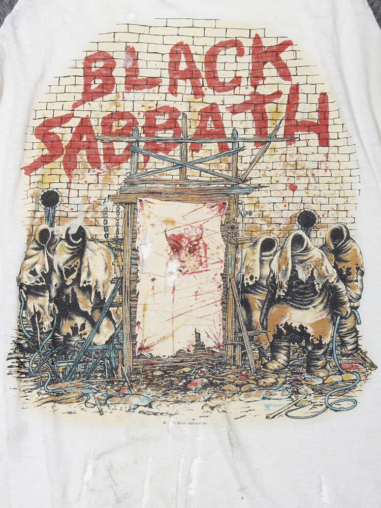 Black Sabbath Mob Rules Tour Vintage T-Shirt 1981
