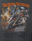 Harley Davidson 3D Emblem Vintage T-Shirt 1984