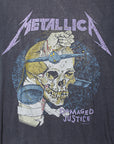 Metallica Damaged Justice Vintage T-Shirt 1988