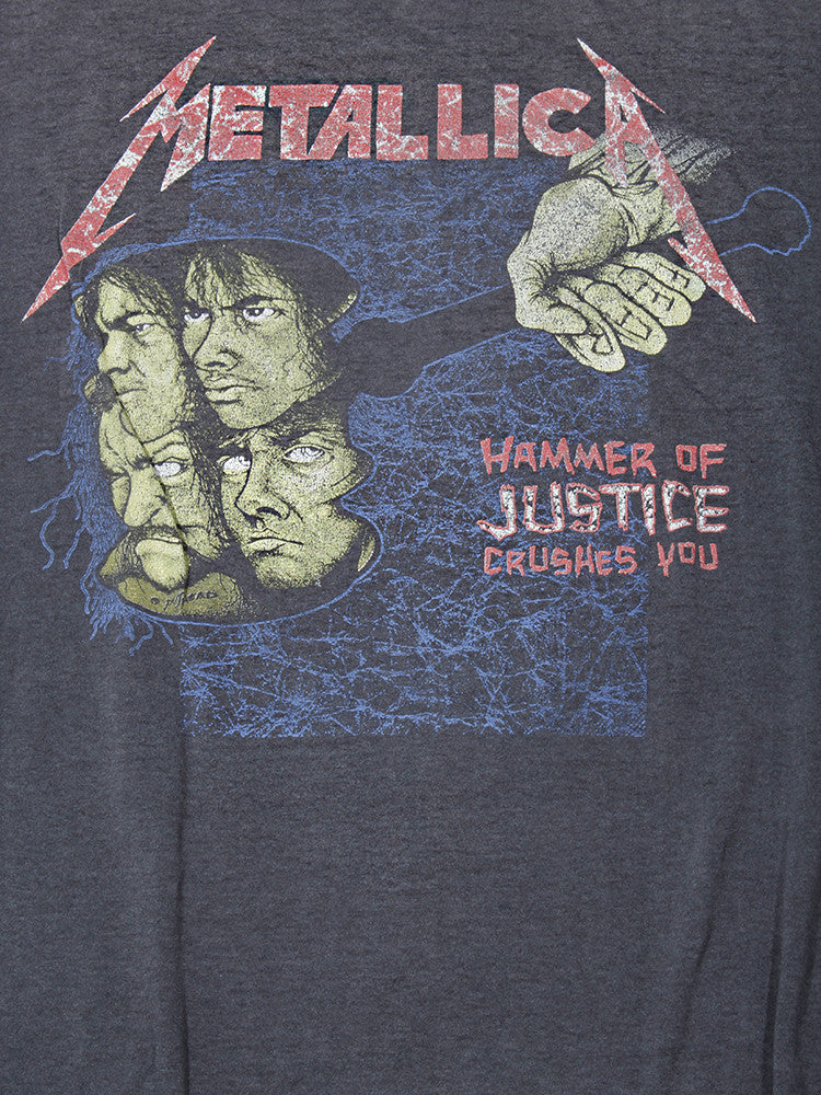 Metallica Damaged Justice Vintage T-Shirt 1988