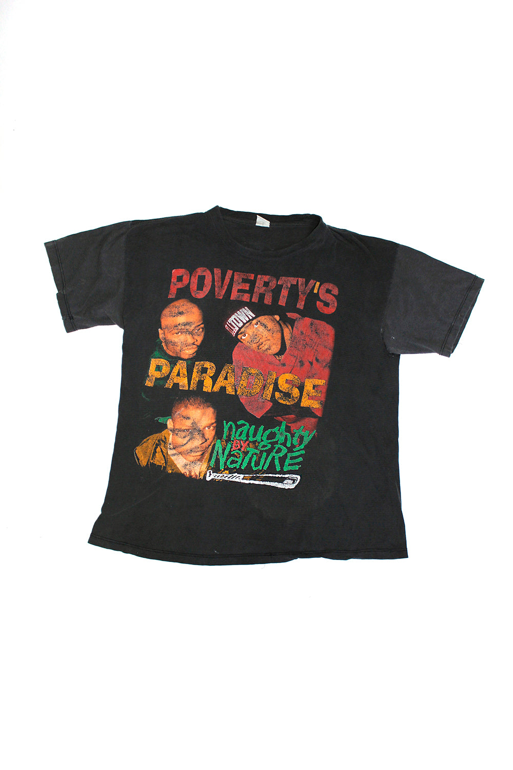 Vintage 90&#39;s Naughty By Nature Poverty&#39;s Paradise T-Shirt