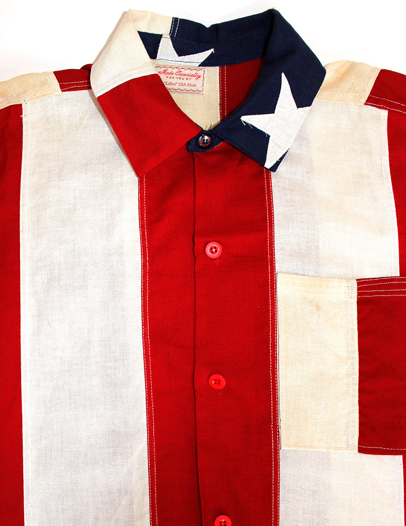 Vintage 60's American Flag Shirt ///SOLD///