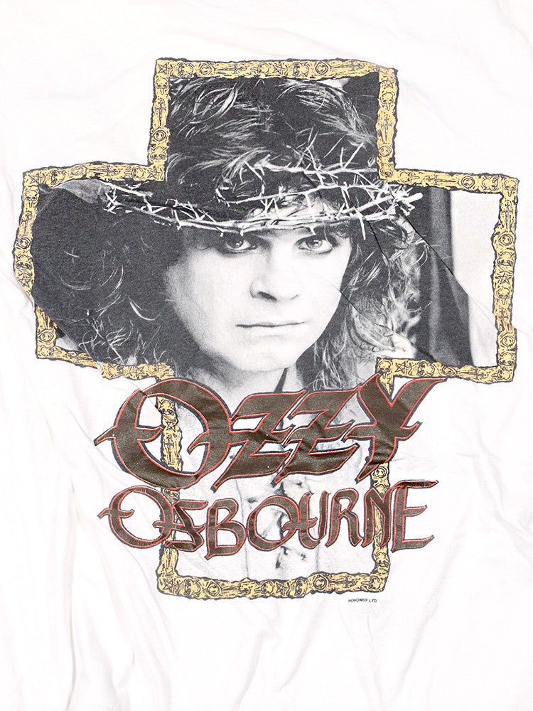 Ozzy Osbourne  No Rest For The Wicked Tour Vintage T-Shirt 1988-1989