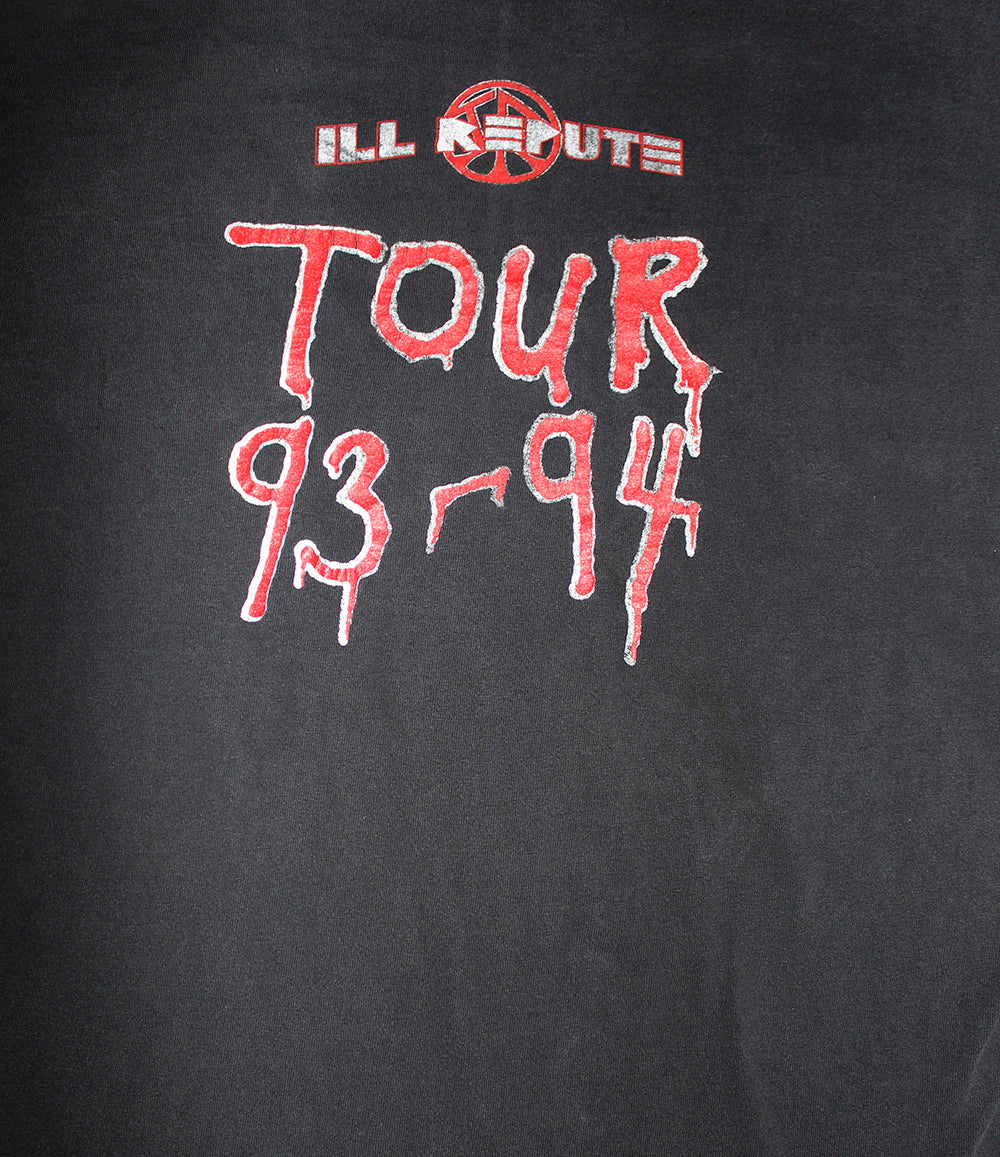 Vintage 90&#39;s Ill Repute Big Rusty Balls T-shirt