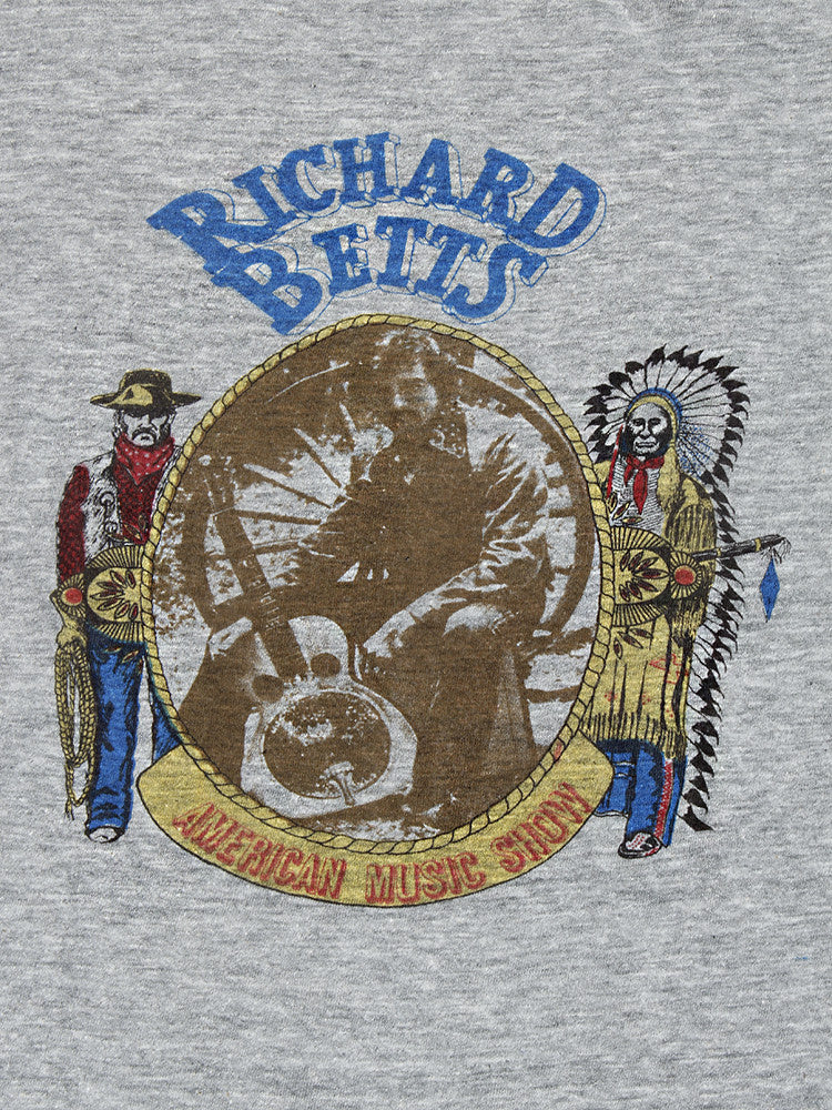 Vintage Richard Betts T-shirt Allman Brothers 1970's