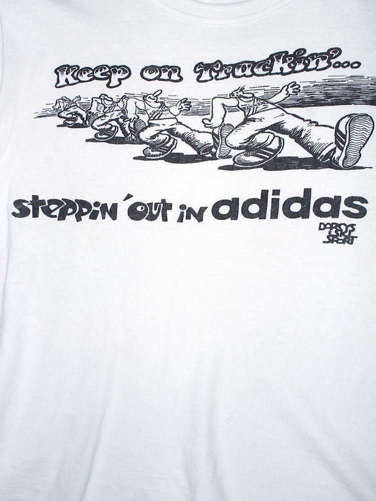 Vintage 1970&#39;s Robert Crumb ADIDAS t-shirt