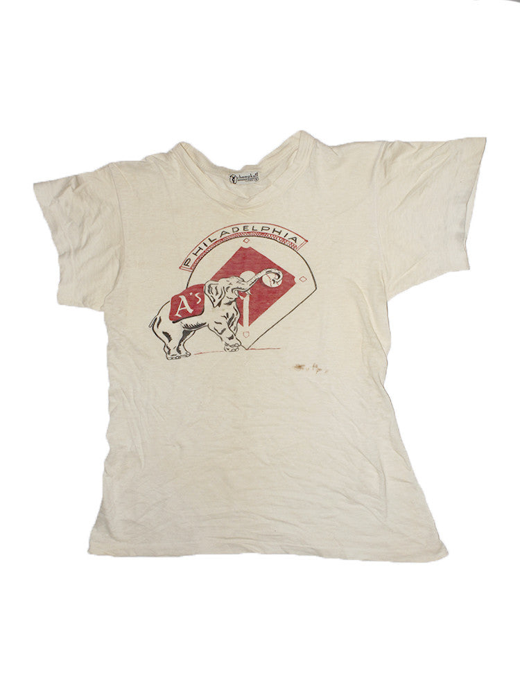 Vintage 50&#39;s Philadelphia Phillies Baseball T-shirt
