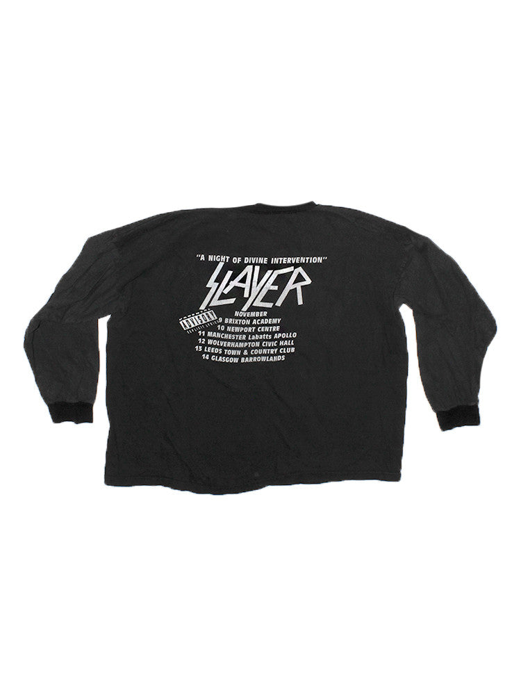 Vintage Slayer 1994 Divine Intervention Long Sleeve