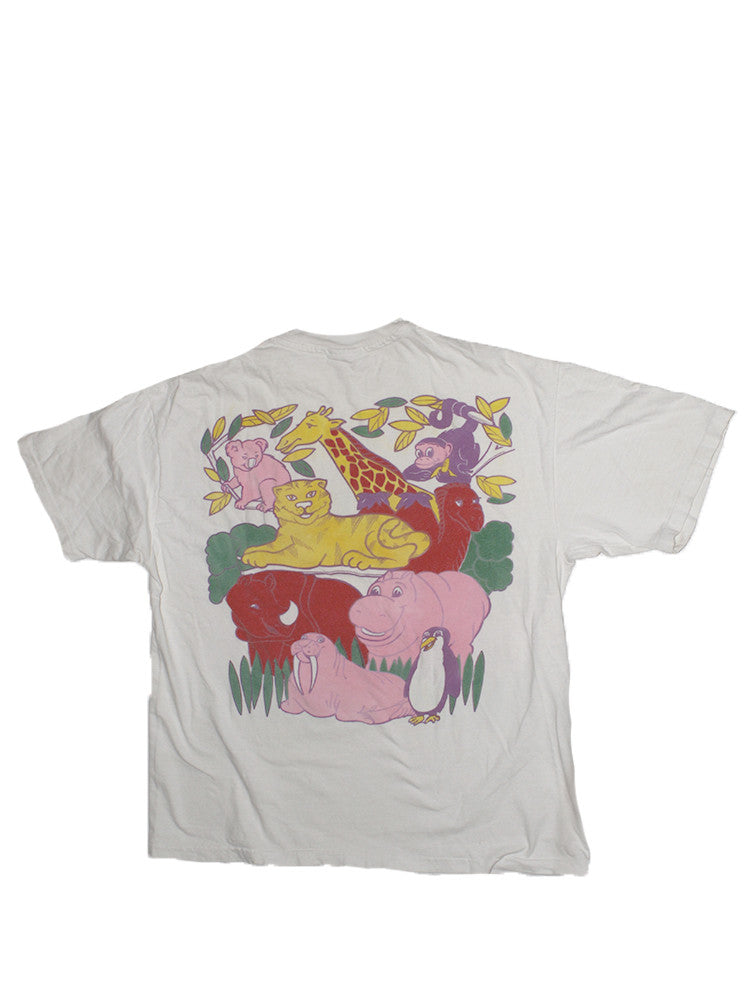 Vintage 90&#39;s Mother&#39;s Cookies Zoo Pals T-shirt