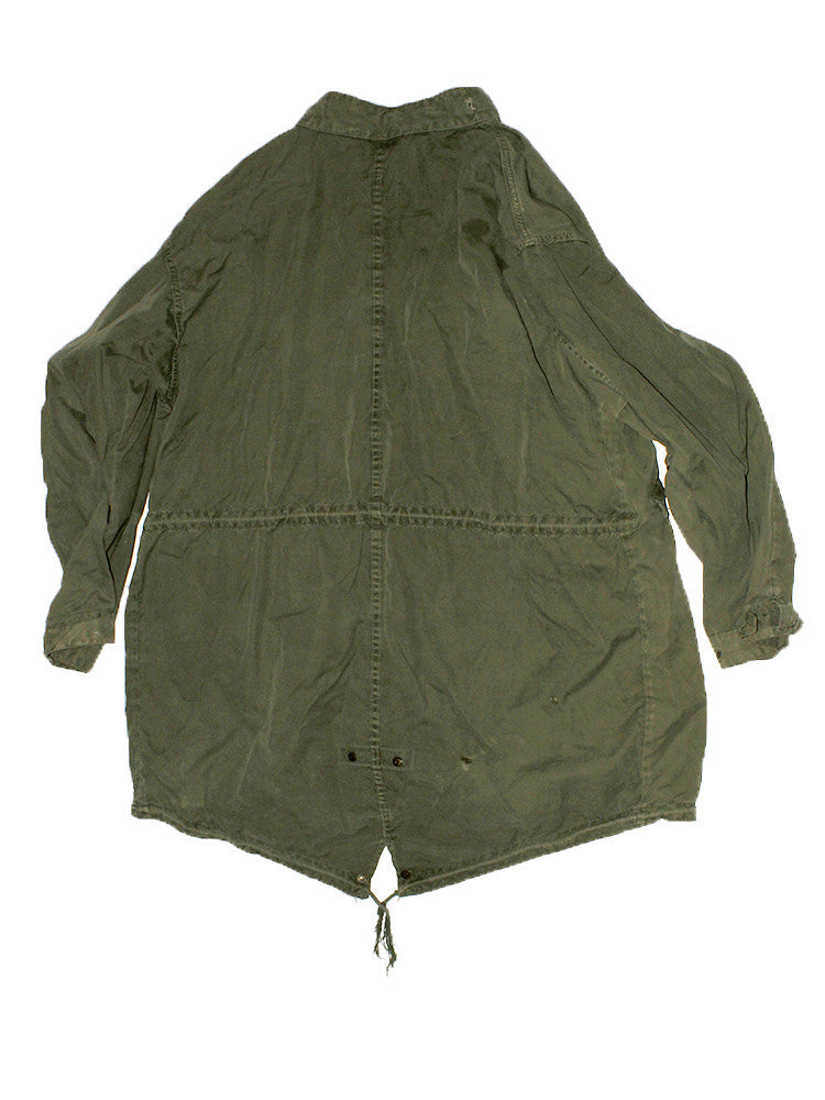 Vintage 70&#39;s Vietnam Army Fishtail Jacket