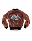 Vintage 70's Abba Embroidered Satin Jacket