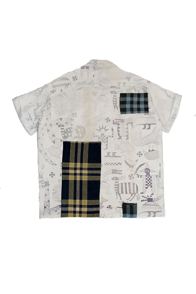 ALC-067 Vintage Mud Cloth Shirt ///SOLD///