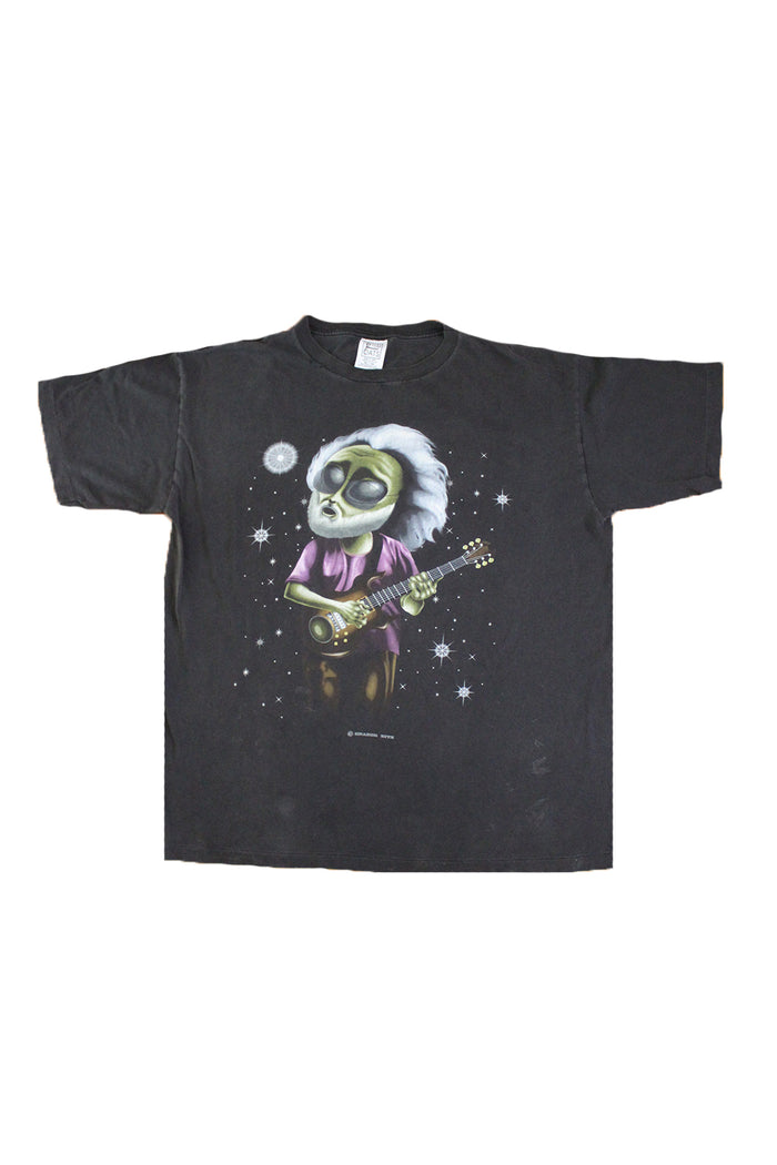 Vintage 90's Jerry Garcia Alien Erazor Bits T-Shirt