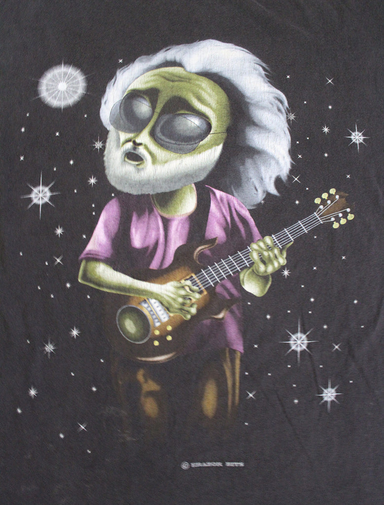 Vintage 90's Jerry Garcia Alien Erazor Bits T-Shirt