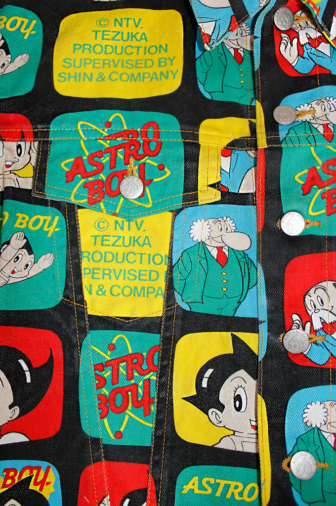 Vintage 90's ASTRO BOY All Over Print Rare Shin & Co. Anime Jacket ///SOLD///