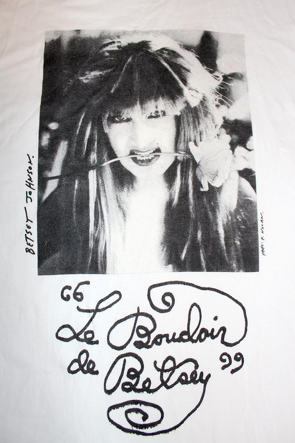 Vintage 90&#39;s Betsey Johnson Le Boudoir de Betsy T-Shirt ///SOLD///