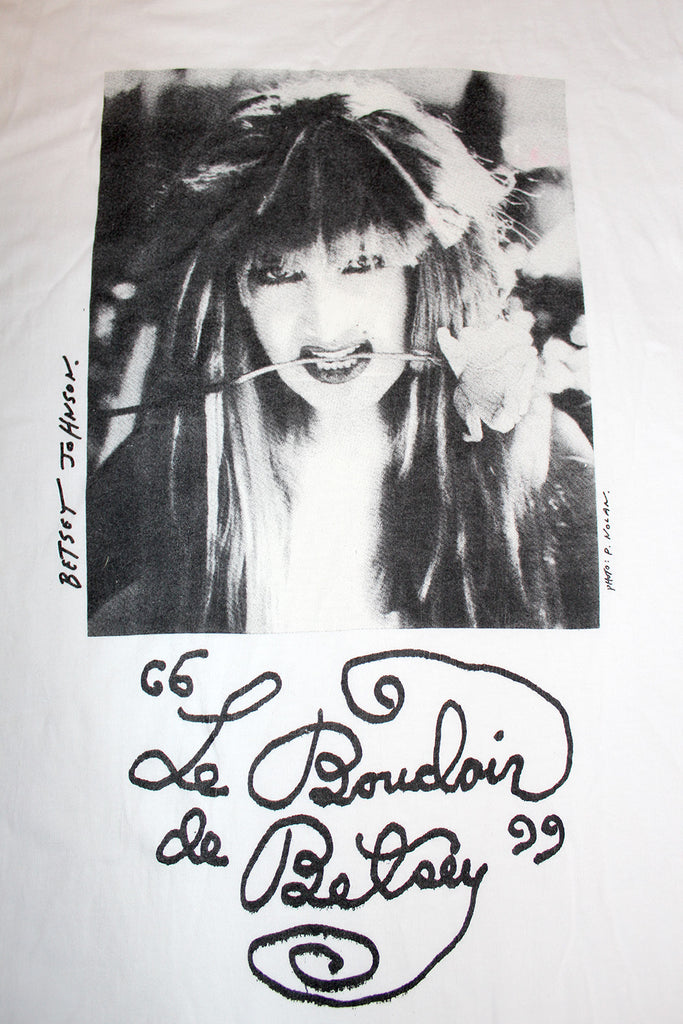 Vintage 90's Betsey Johnson Le Boudoir de Betsy T-Shirt ///SOLD///