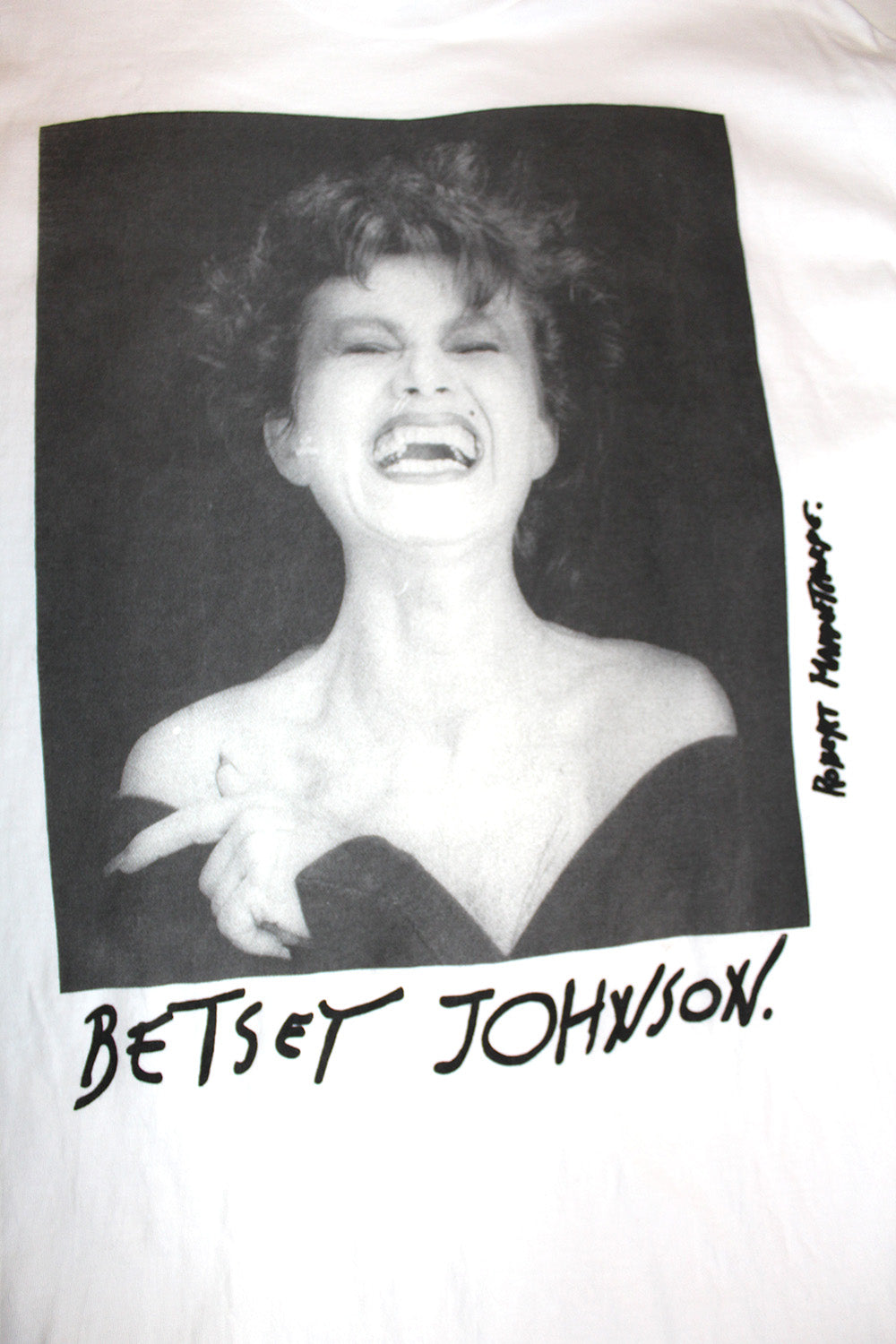 Vintage 90&#39;s Betsey Johnson Robert Mapplethorp T-Shirt ///SOLD///