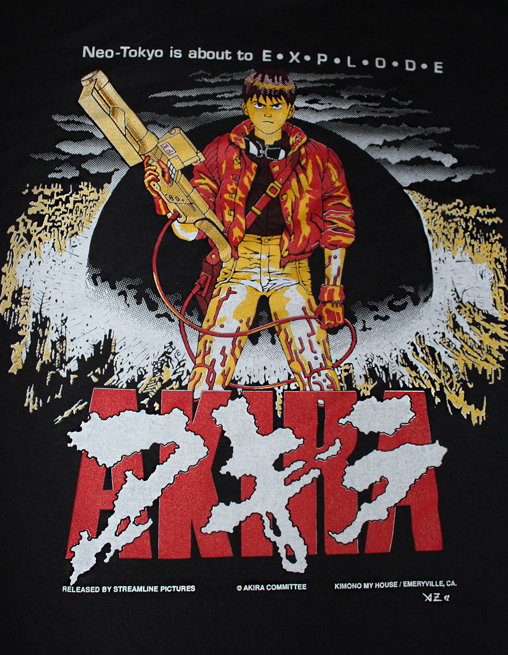 Vintage 90&#39;s Deadstock AKIRA Anime T-Shirt ///SOLD///