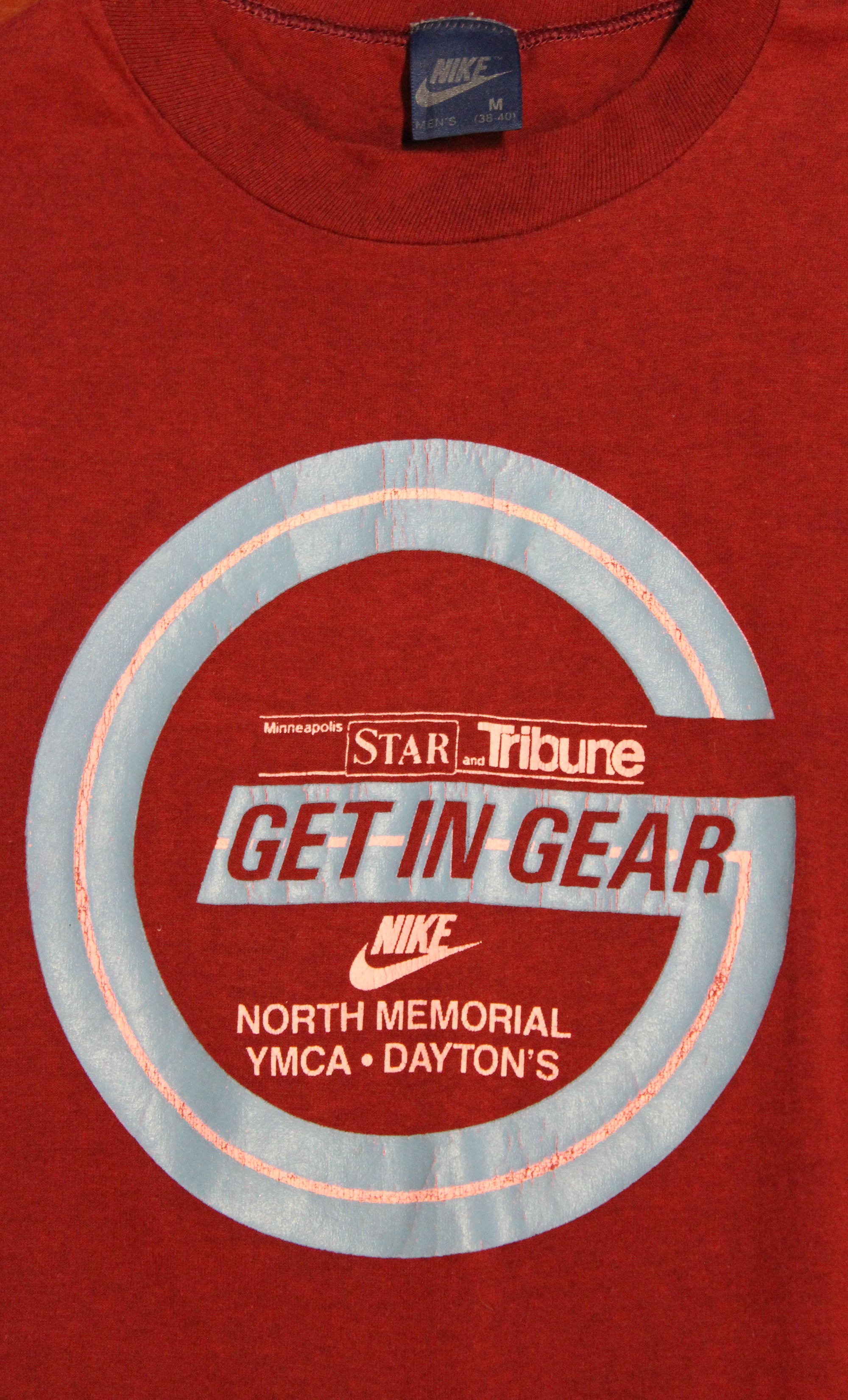 Vintage 1980 Nike Minneapolis Star Tribune Tank top
