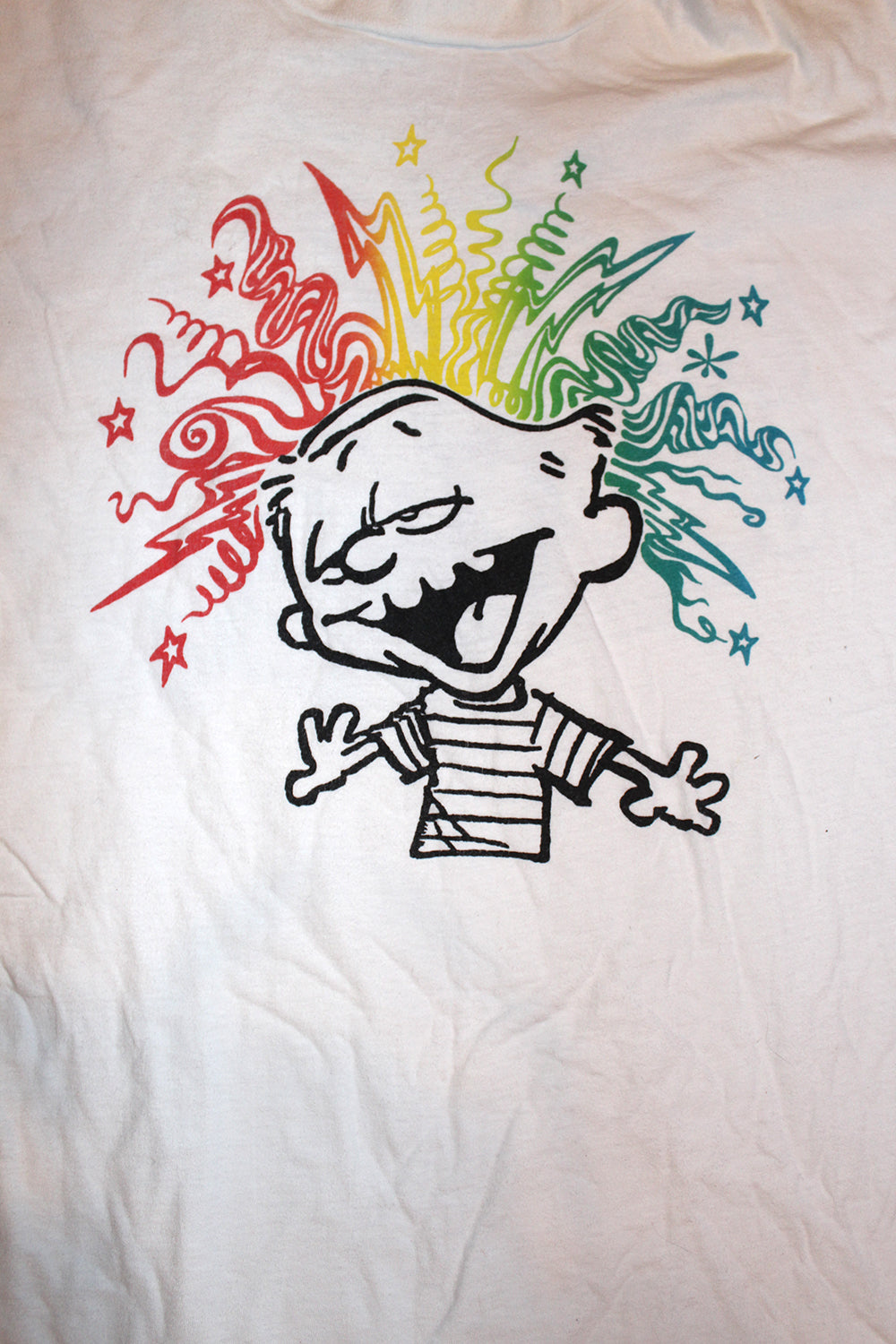 Vintage 90&#39;s Grateful Dead Calvin And Hobbes T-Shirt