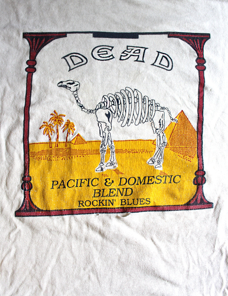 Vintage Grateful Dead Camel 25 Years and Still Smokin' T-Shirt