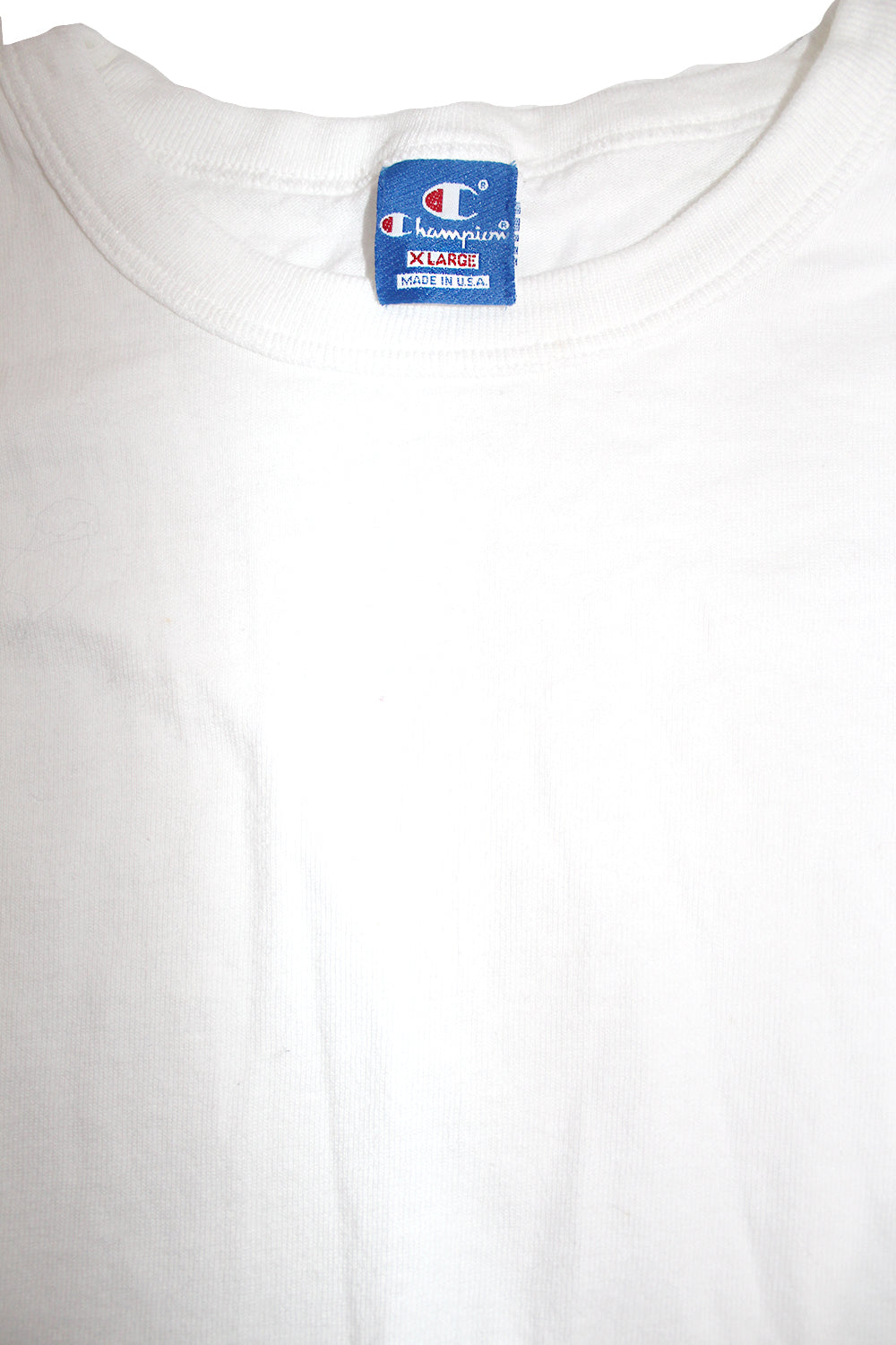 Vintage 90&#39;s Deadstock Champion Spellout Long Sleeve White ///SOLD///