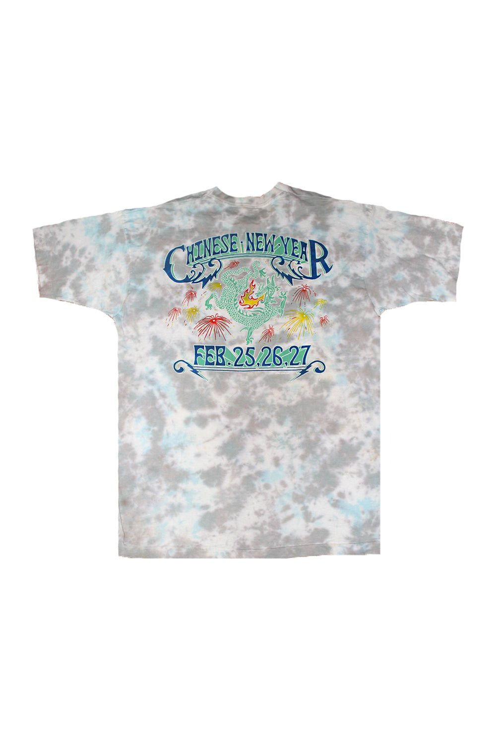 Vintage 90's Grateful Dead Chinese New Year Wayne Damage T-Shirt