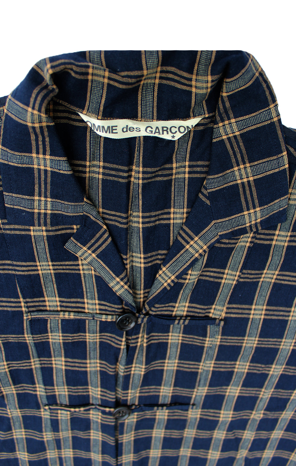 Vintage Comme des Garcons Plaid Jacket