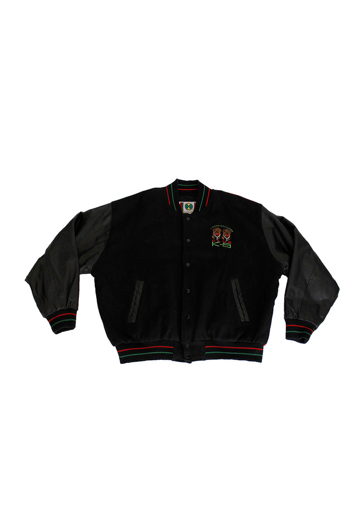Vintage 90's Cross Colours Letterman Club K-9 Jacket ///SOLD///