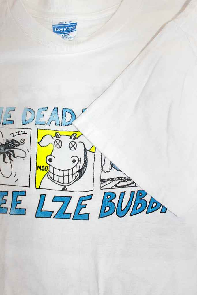 Vintage 80's The Dead Milkmen Beelzebubba Mow Across America Tour Shirt ///SOLD///
