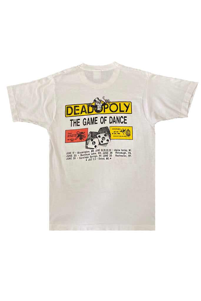 Vintage 80's Deadopoly Grateful Dead T-Shirt