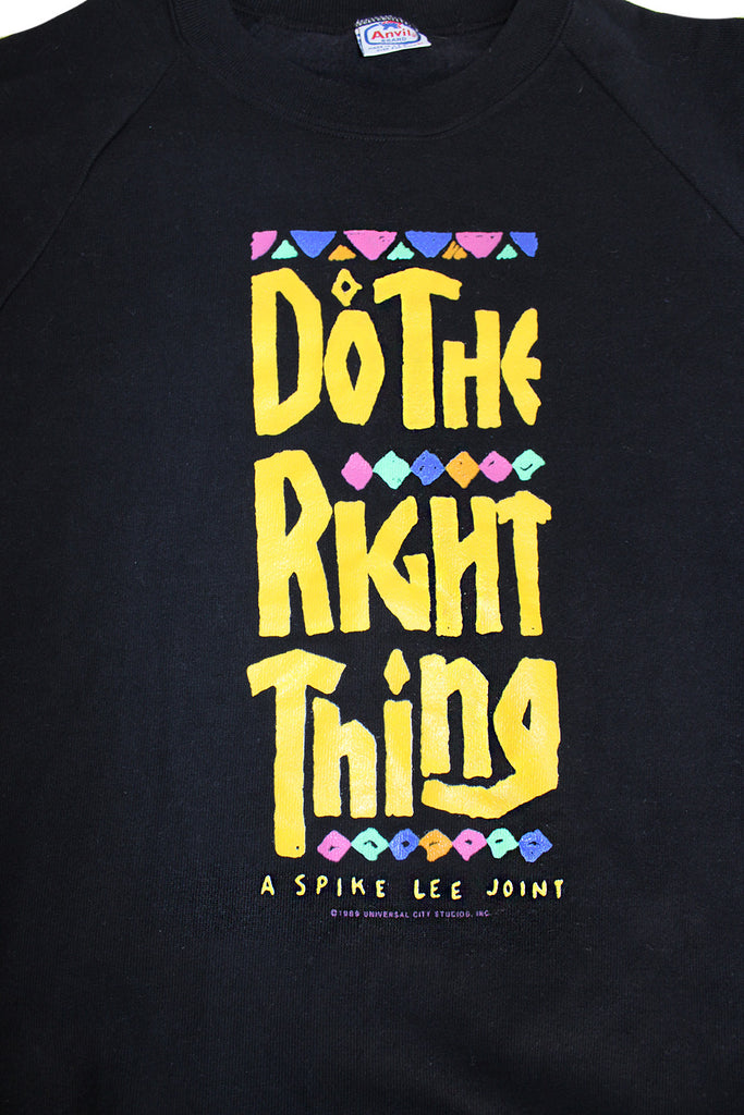 Vintage 80's Do The Right Thing Spike Lee Movie Promo Sweatshirt ///SOLD///